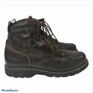 COWTOWN Ankle Boots Brown Leather 13 Mens